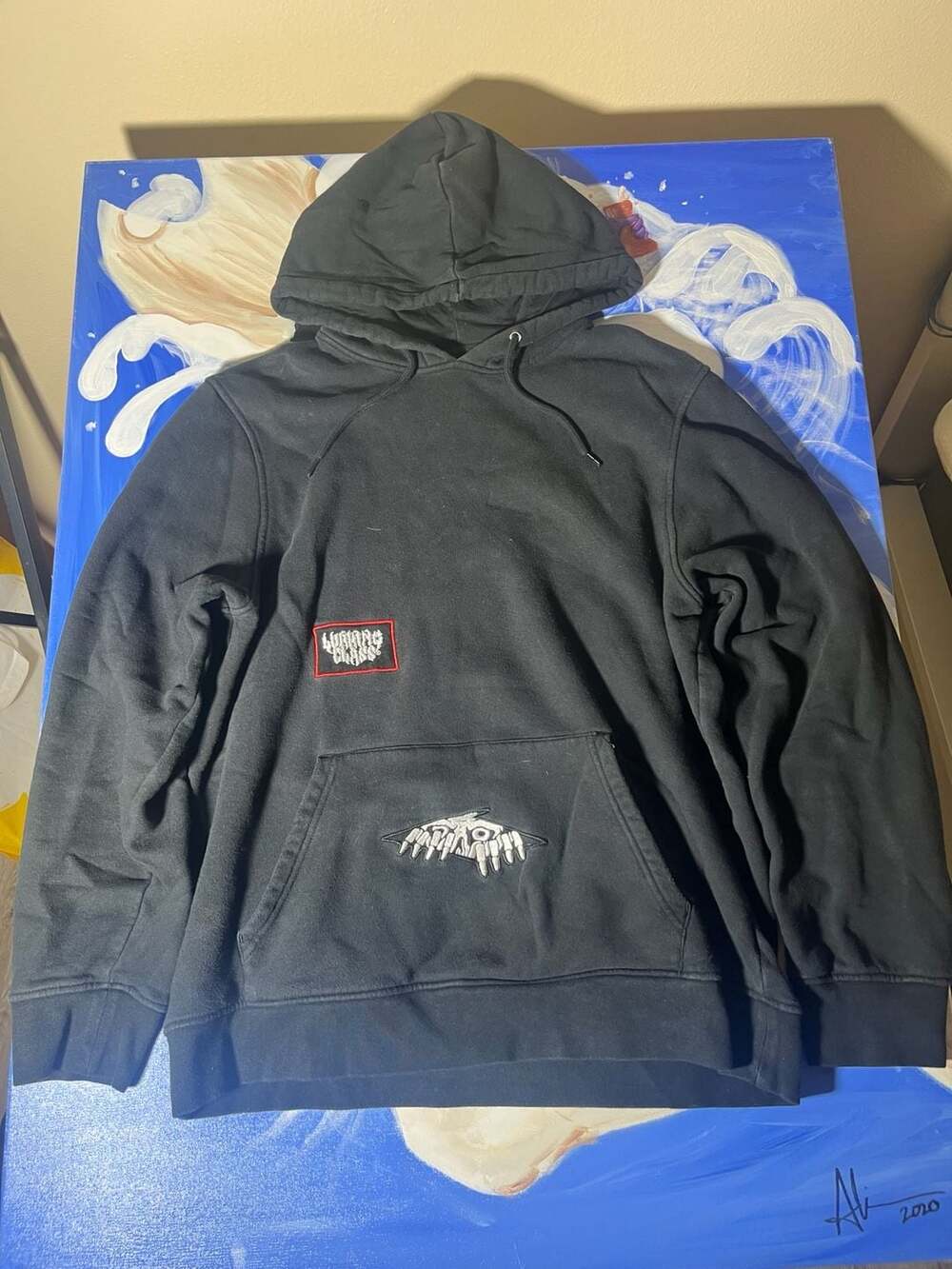 Lurking Class by Sketchy Tank D.I.Y. Black Hoodie